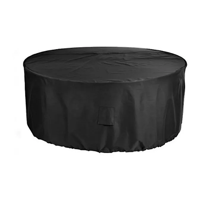 188*84cm Round furniture dustproof and waterproof cover, outdoor garden table furniture protective cover AZ22864