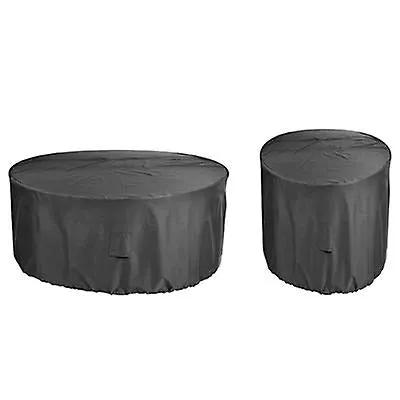 188*84cm Round furniture dustproof and waterproof cover, outdoor garden table furniture protective cover AZ22864