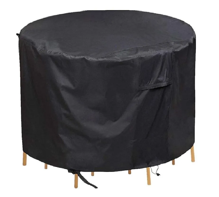 188*84cm Round furniture dustproof and waterproof cover, outdoor garden table furniture protective cover AZ22864