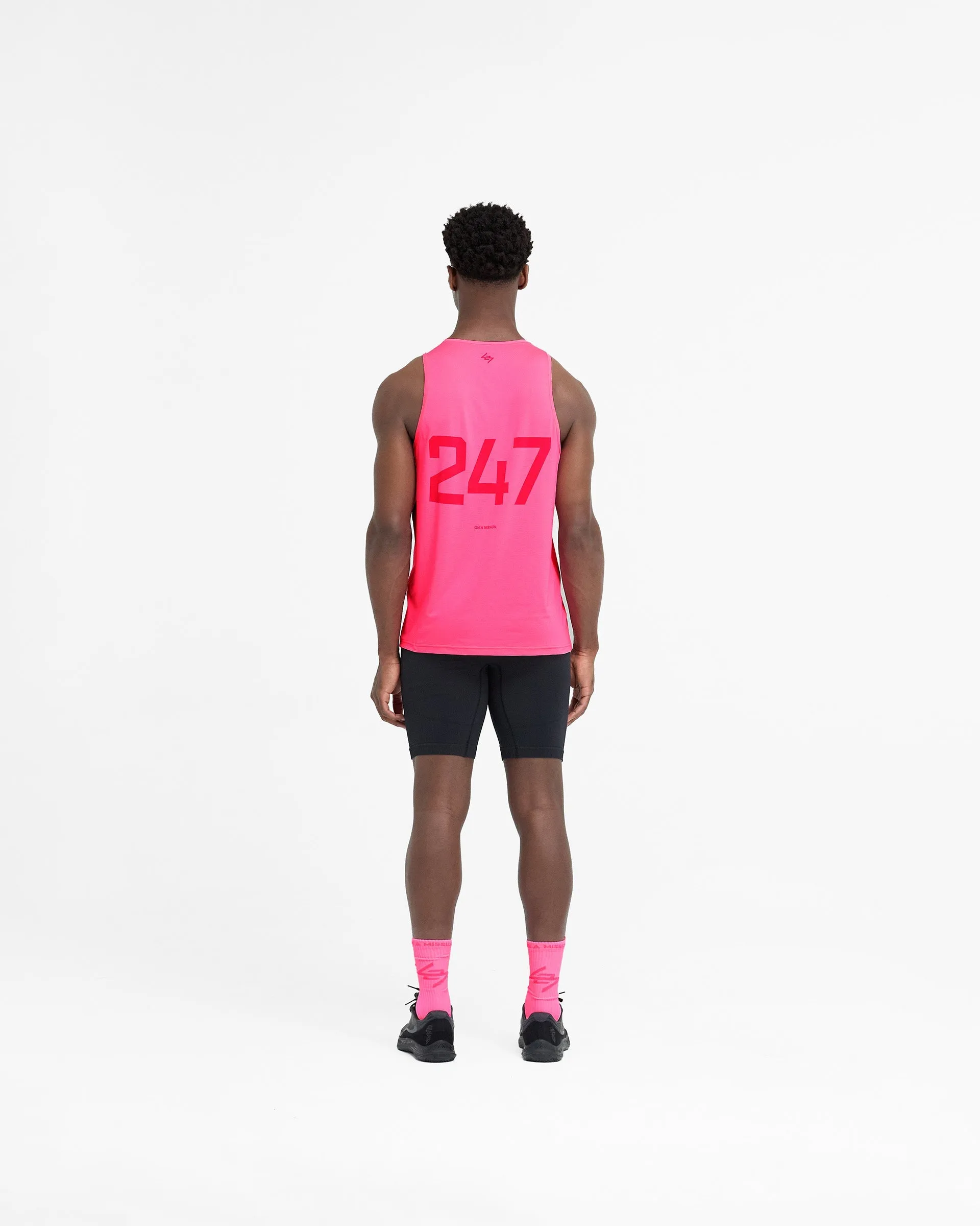 247 Run Vest - Ultra Pink