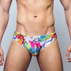 2eros Aves swim brief purple