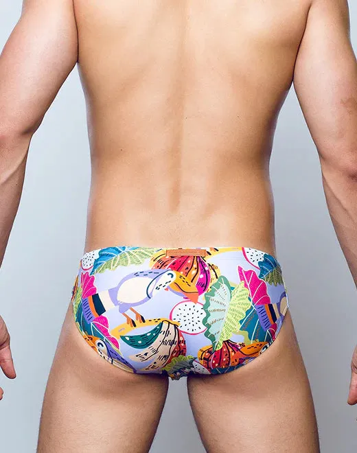 2eros Aves swim brief purple