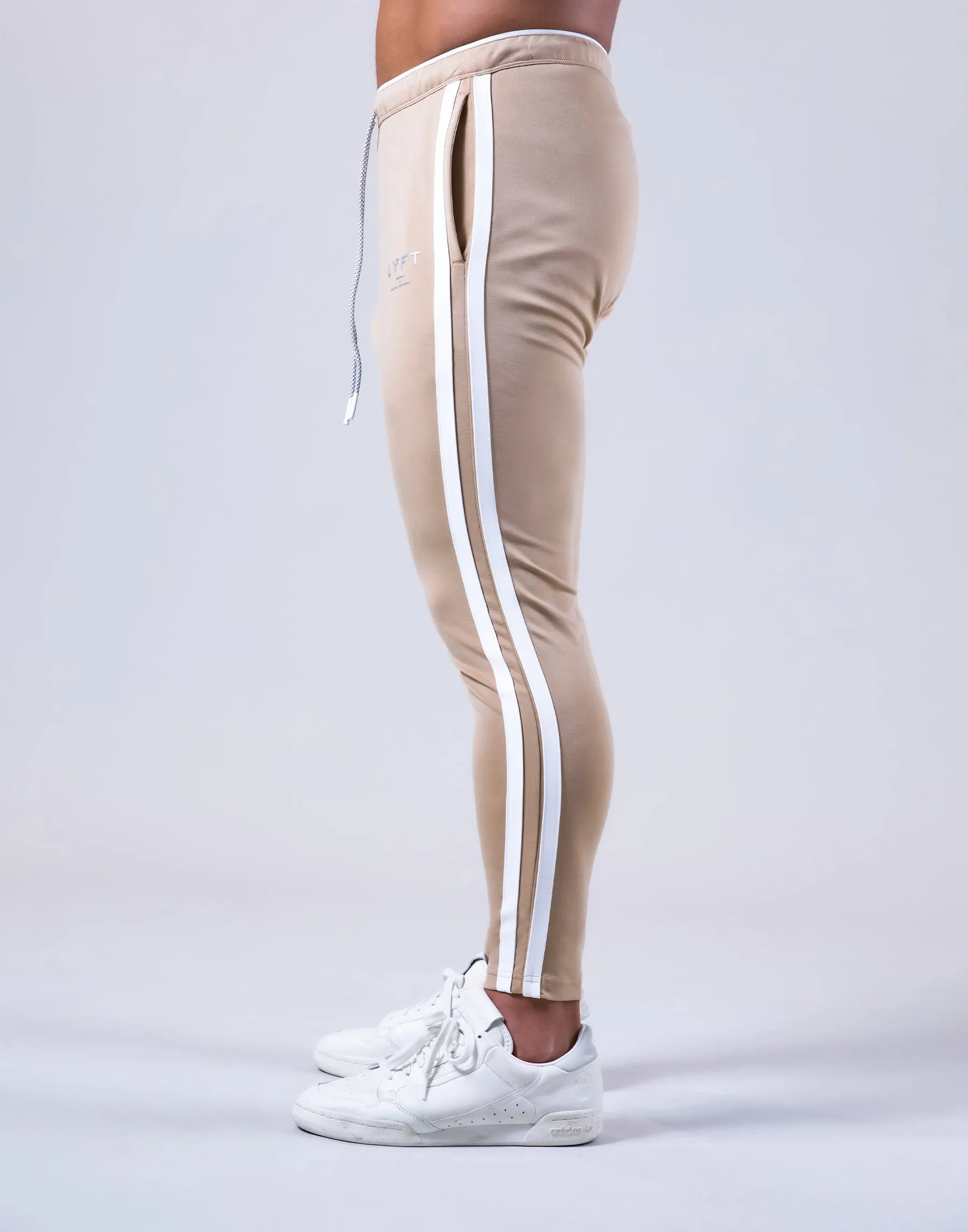 2Way Stretch 2 Line Pants - Beige