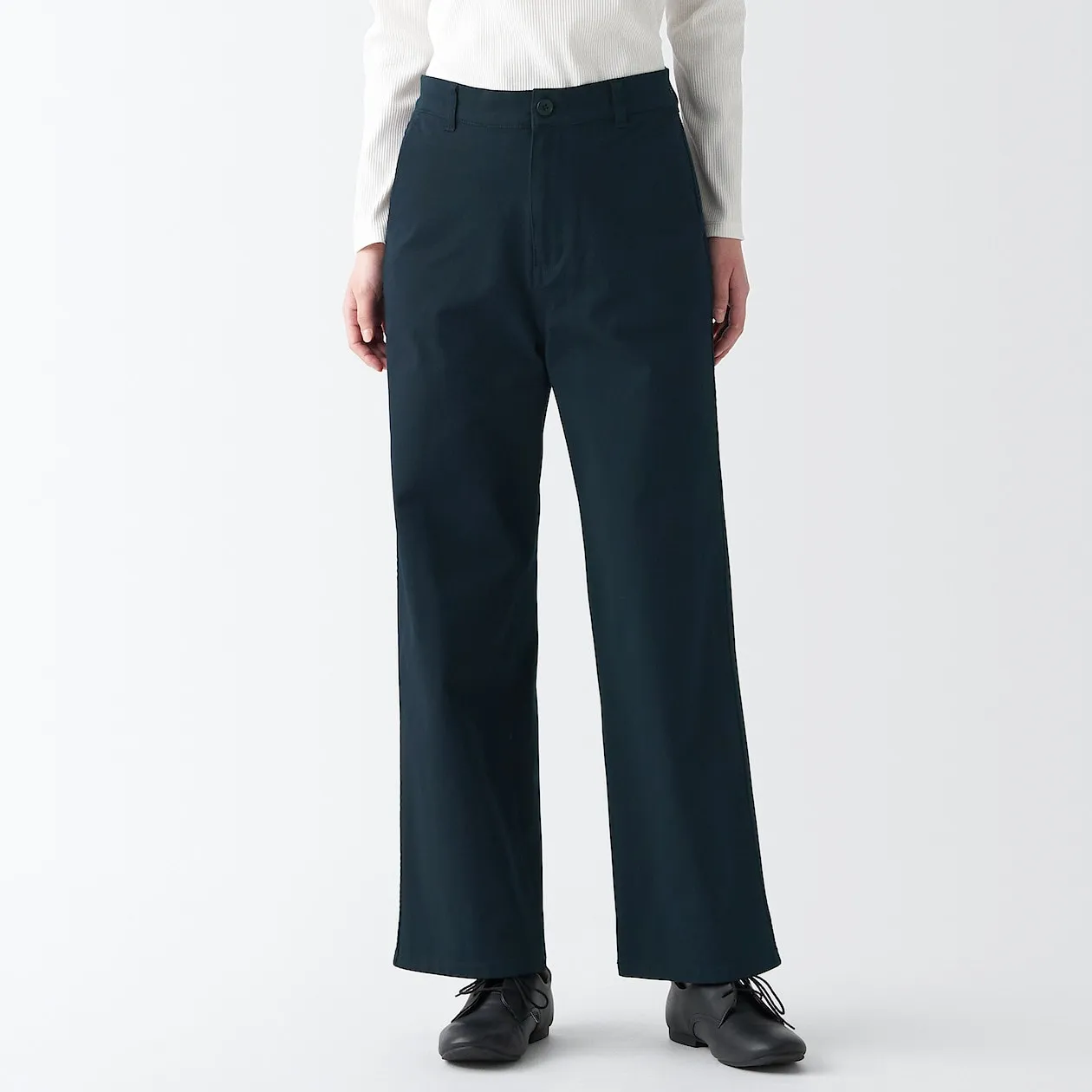 4-Way Stretch Chino Wide Straight Pants