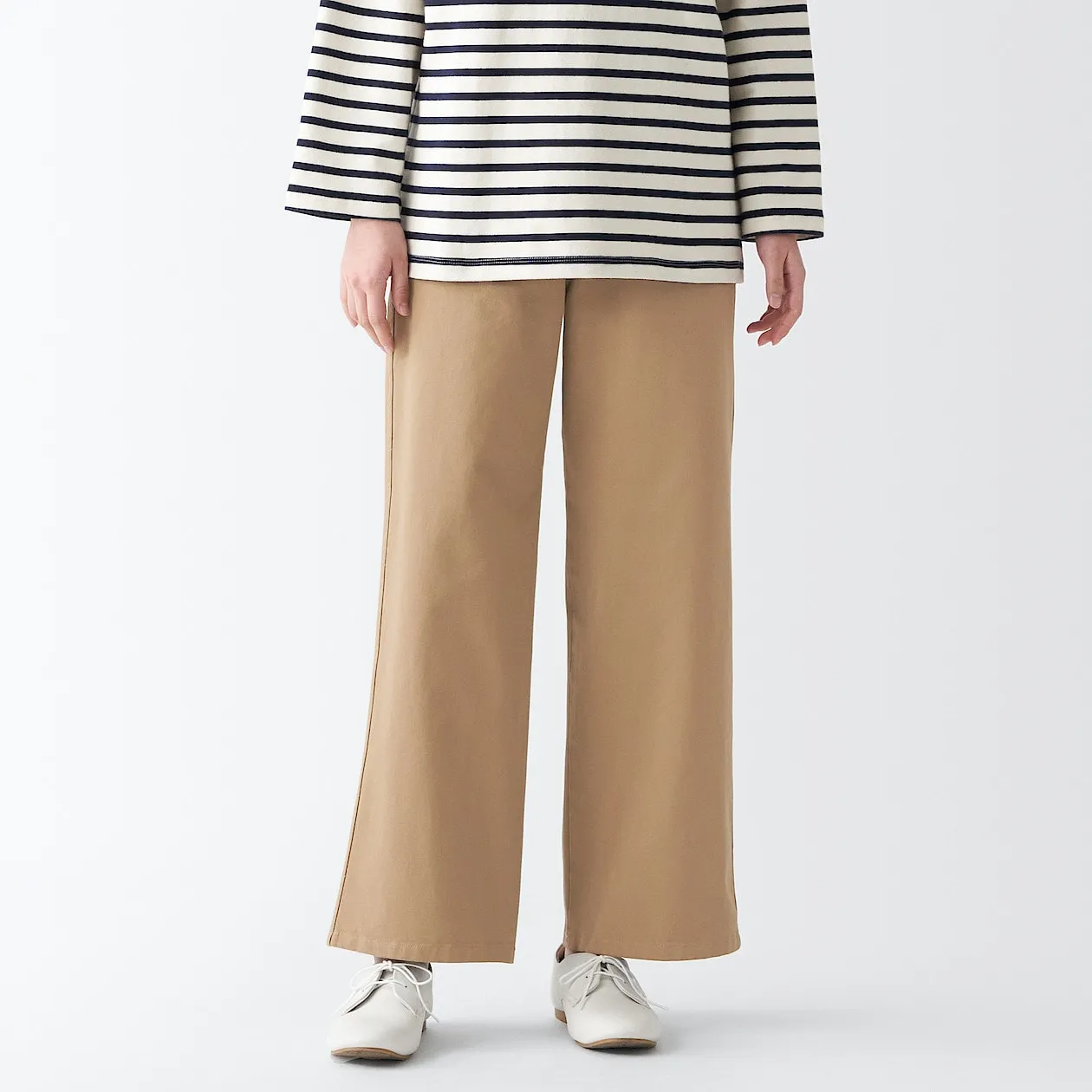 4-Way Stretch Chino Wide Straight Pants