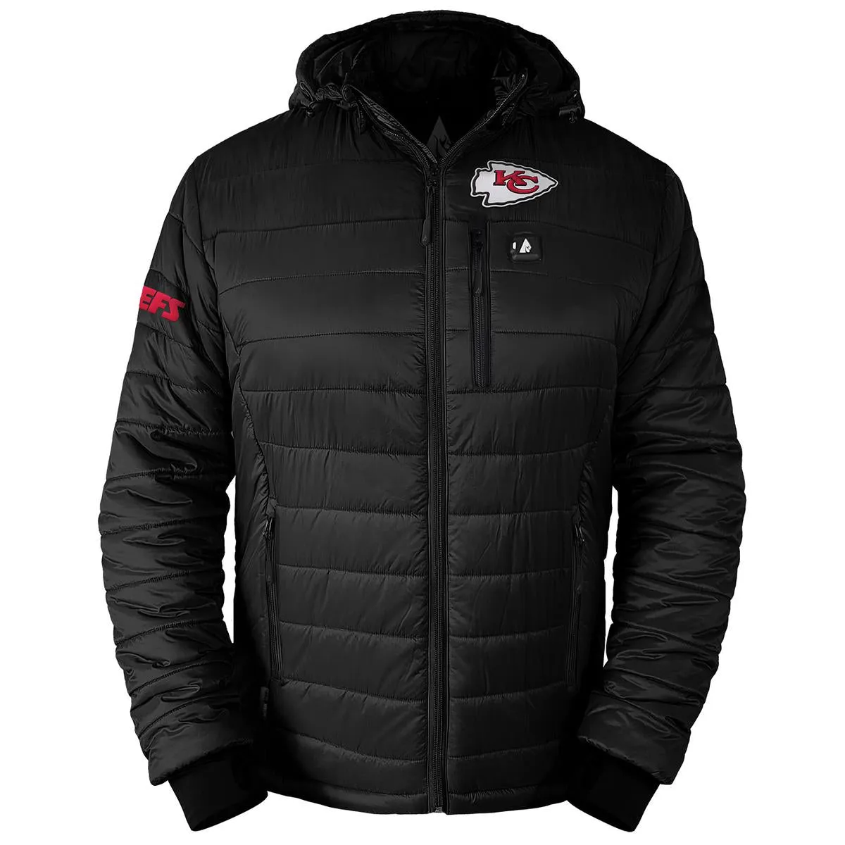 ActionHeat Kansas City Chiefs 5V Men's Puffer Battery Heated Jacket