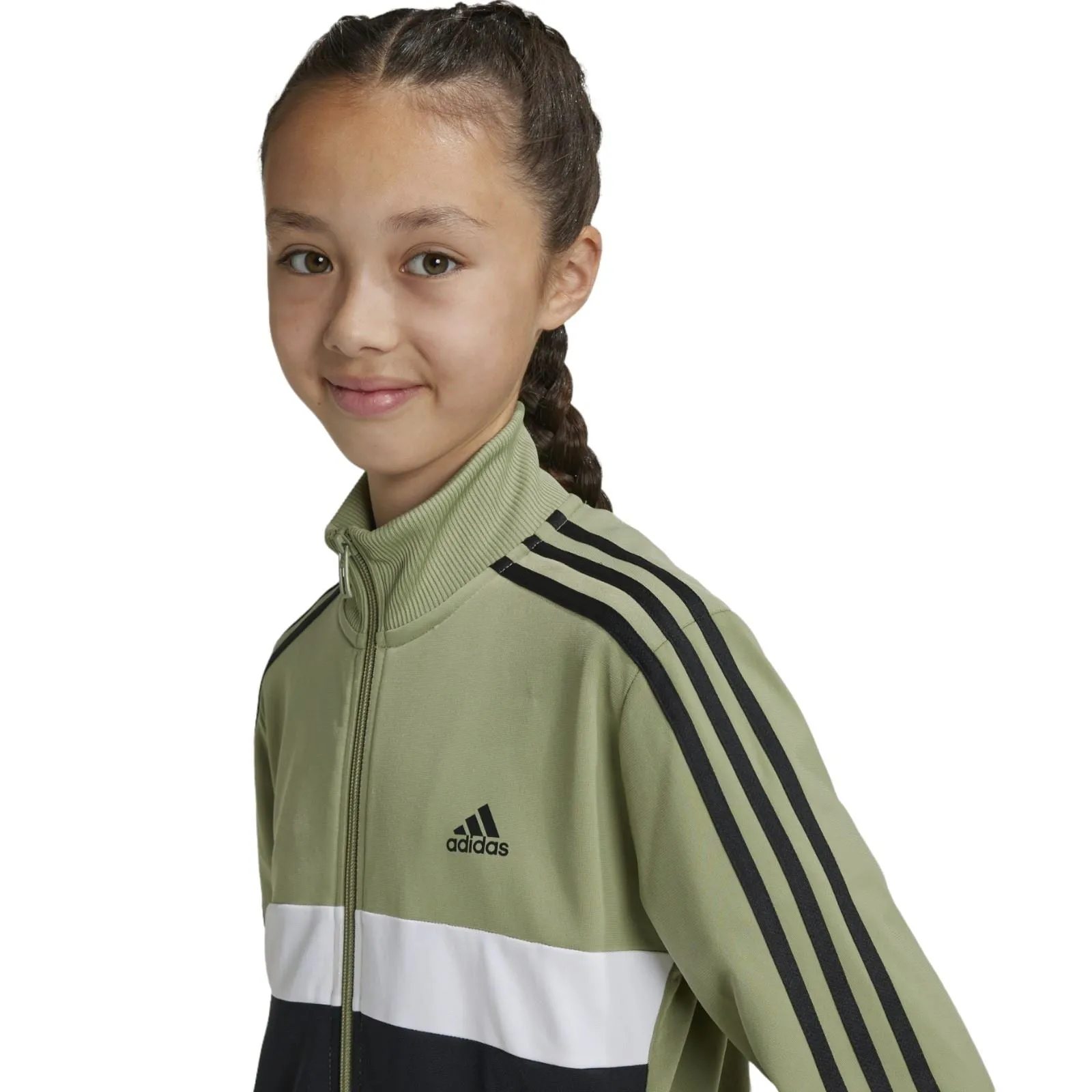 adidas 3-Stripes Tiberio Kids Track Suit