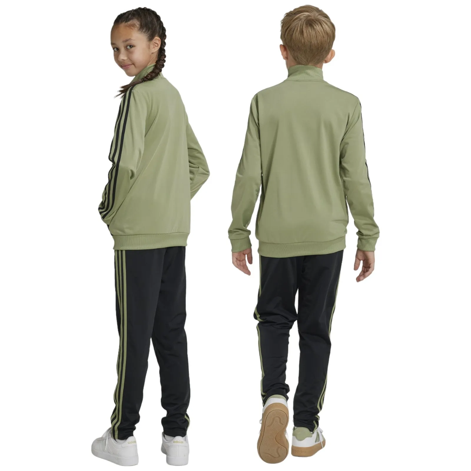 adidas 3-Stripes Tiberio Kids Track Suit