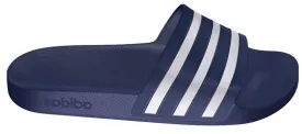 adidas Adilette Aqua Sliders - Navy/White