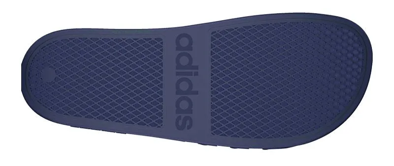 adidas Adilette Aqua Sliders - Navy/White