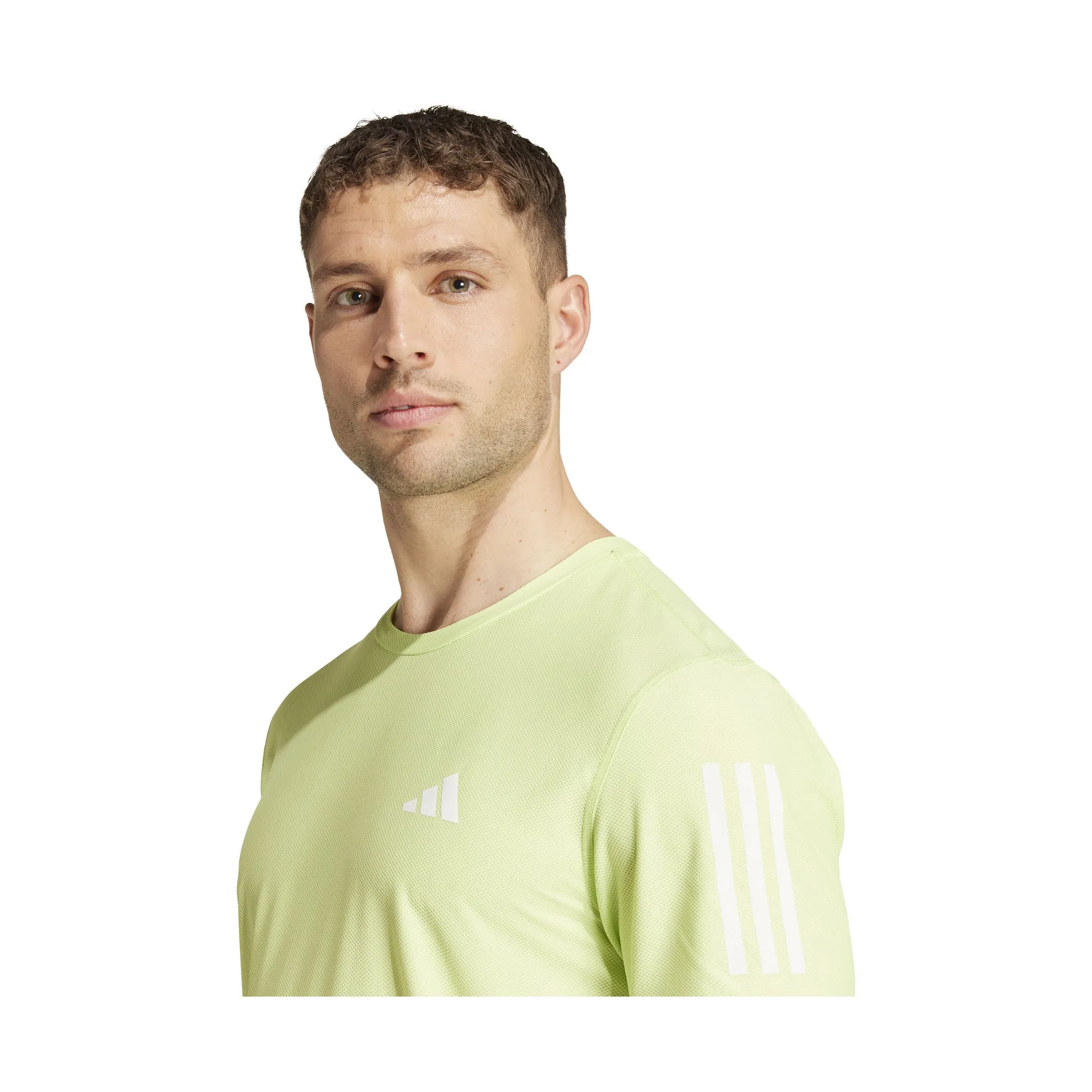 adidas | Men's Own The Run T-Shirt - Pulse Lime