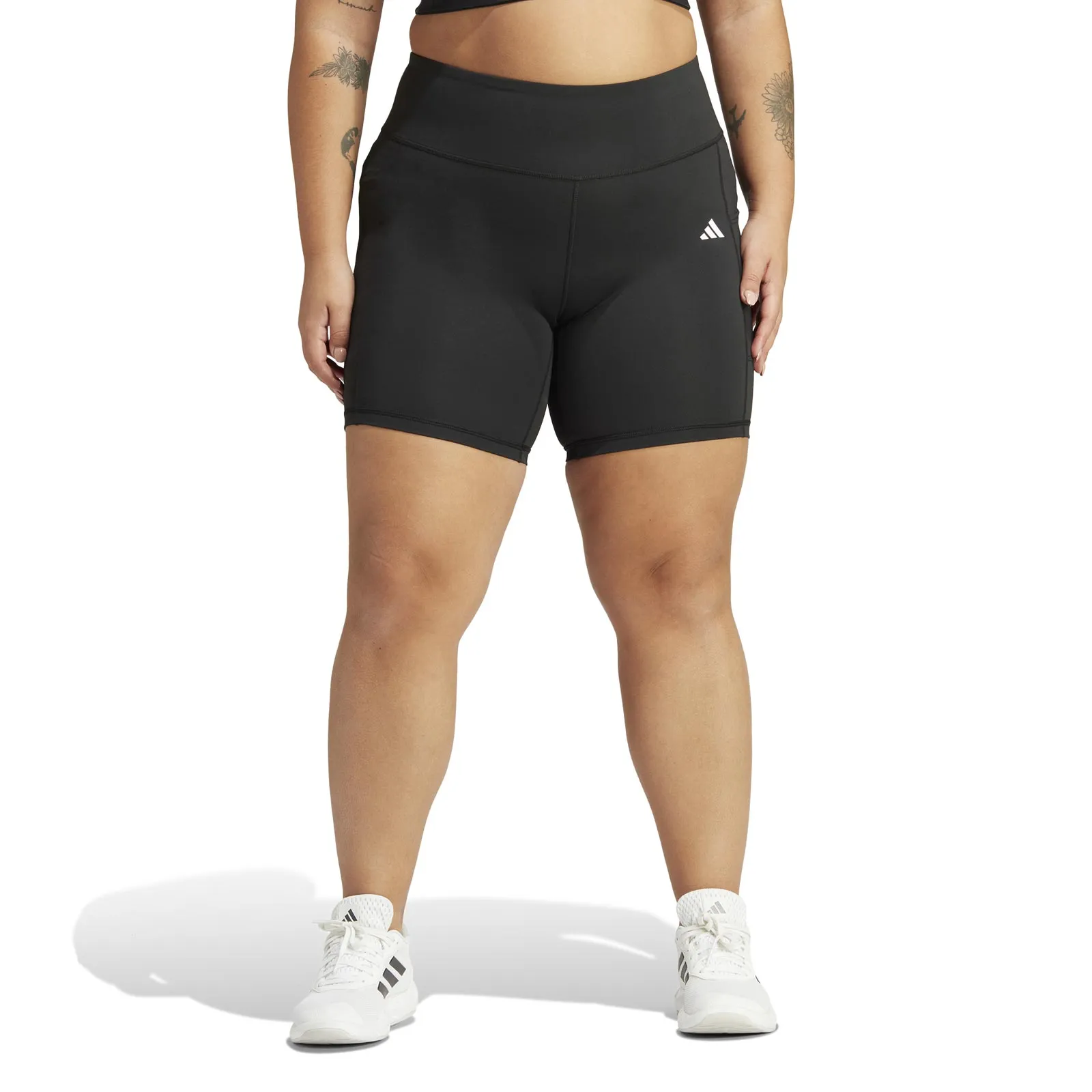 adidas Optime 7-Inch Plus-Size Womens Shorts