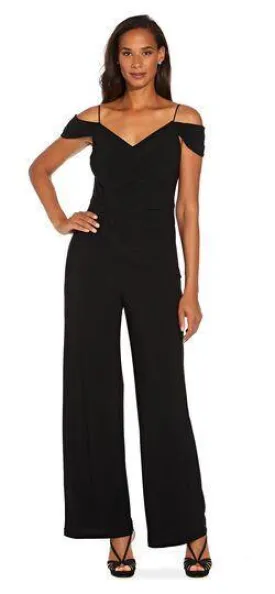 Adrianna Papell AP1E206048 Off Shoulder Pant Set Formal