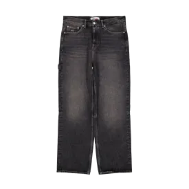 Aiden Baggy Jean Printed Dg708 Denim Black