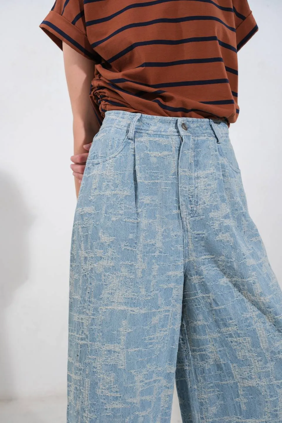 AIRY ROMANCE WIDE LEG PANTS