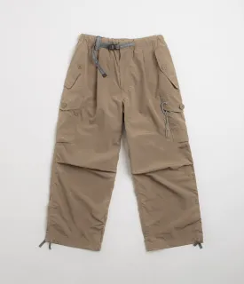 and wander Oversized Cargo Pants - Beige