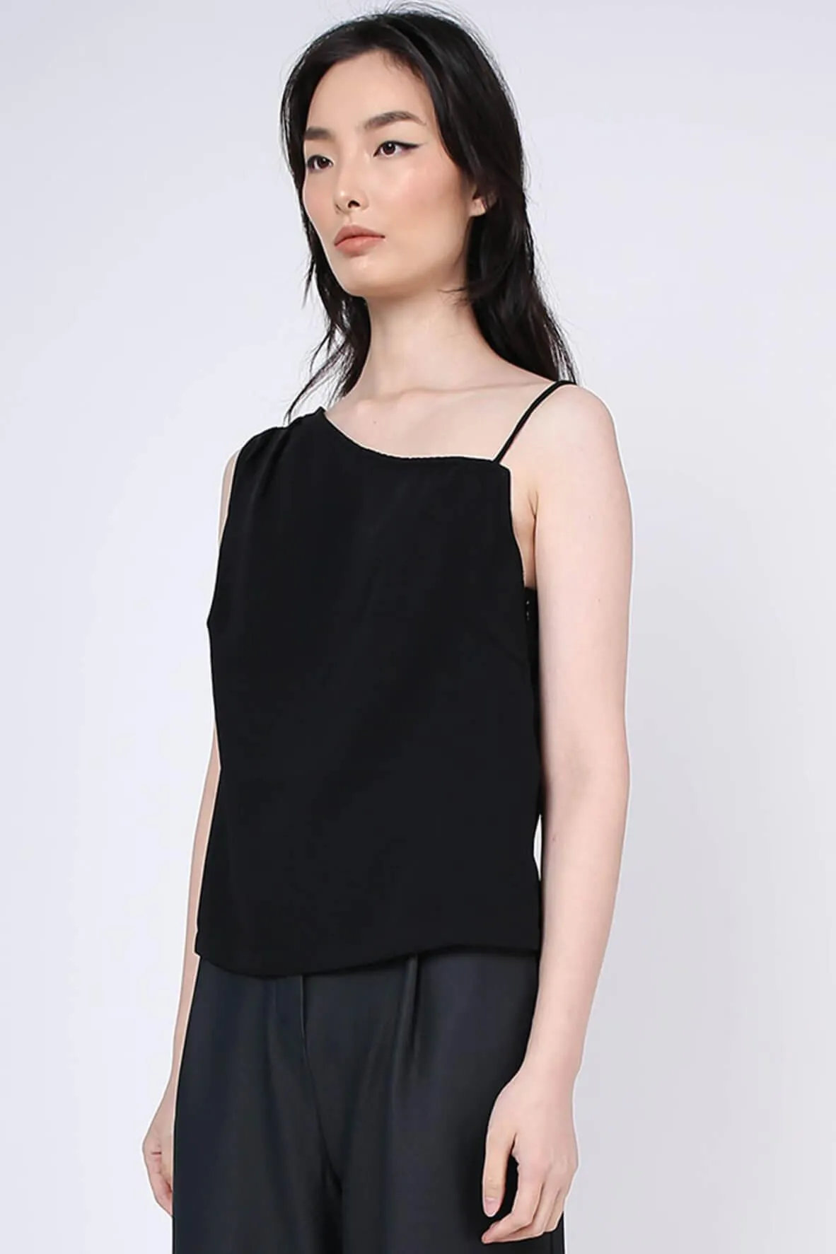 Aoi Asymmetrical Neckline Top