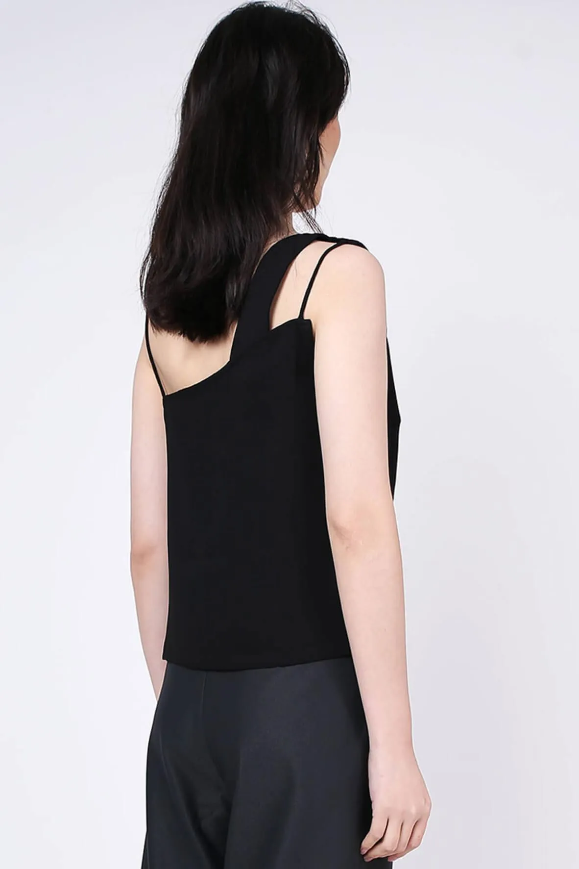 Aoi Asymmetrical Neckline Top