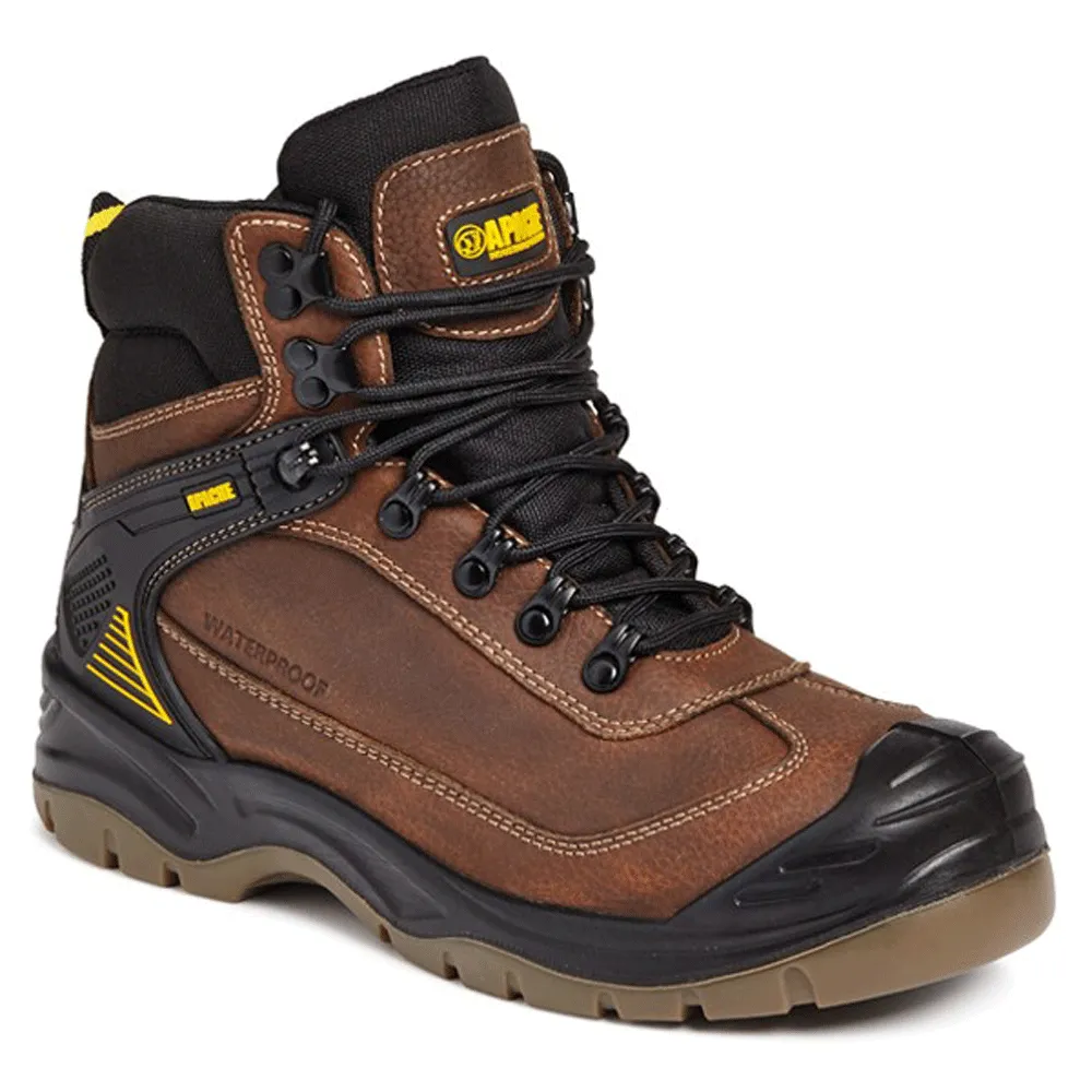 Apache Ranger Waterproof Leather Safety Hiker Work Boot Various Colours