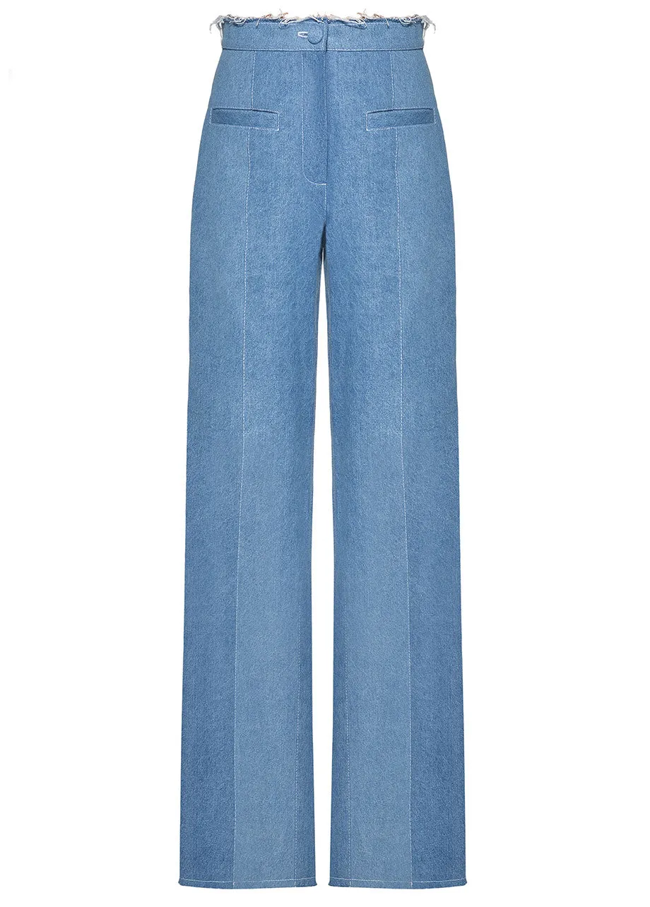 AQUA DENIM PANTS