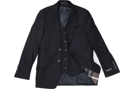 Armando Martillo Black Designed Boys 3pc Suit pv32