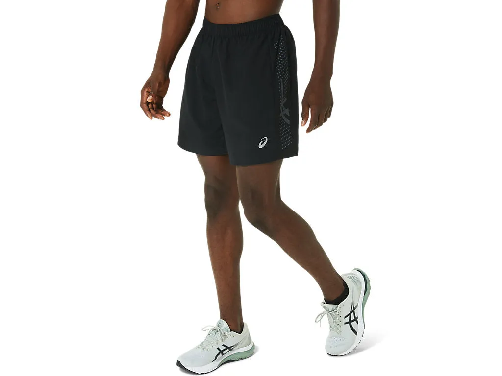 ASICS MEN'S ICON BLACK SHORTS