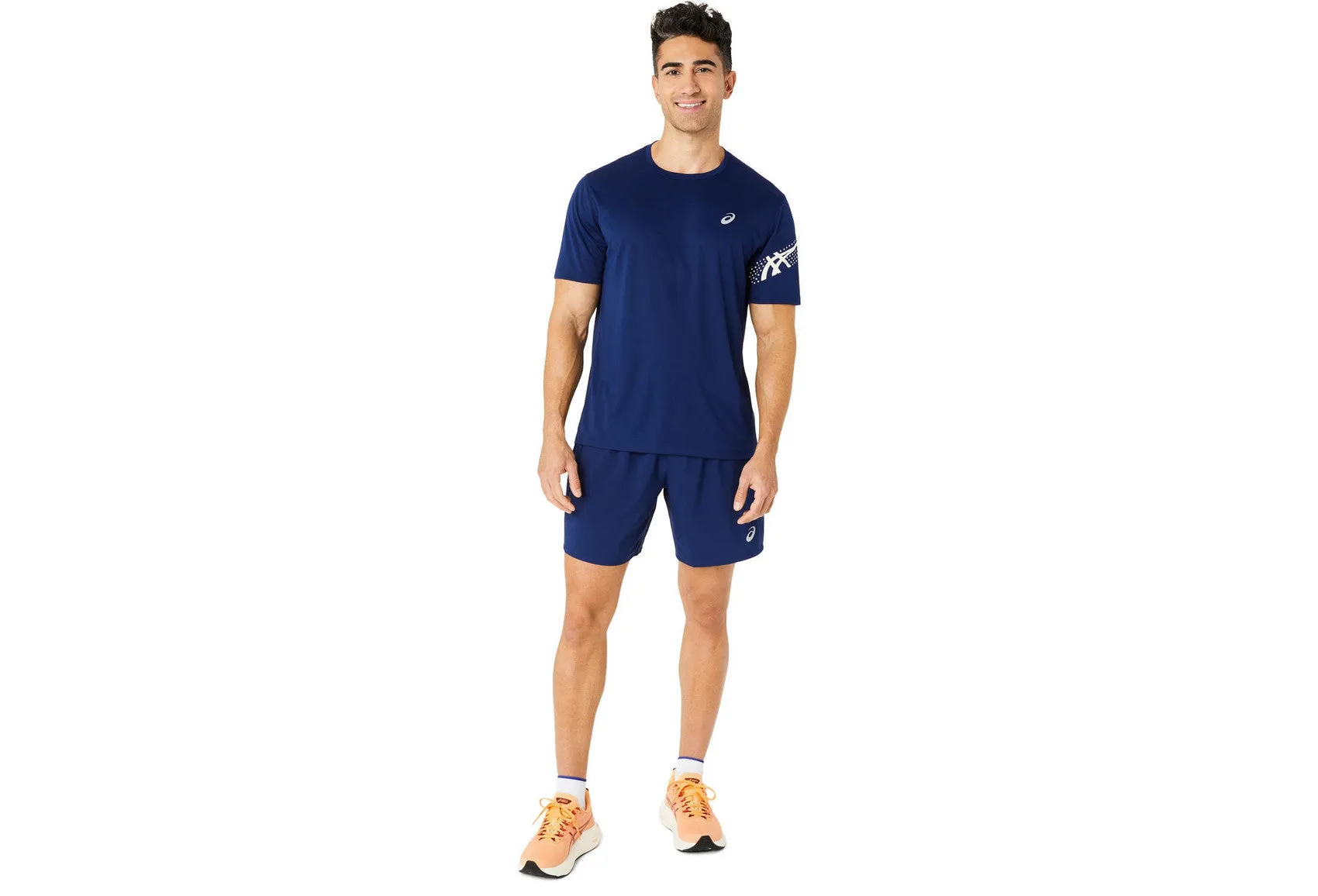 ASICS MEN'S ICON BLUE SHORT