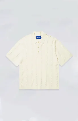 Awake NY - Cable Knit Polo