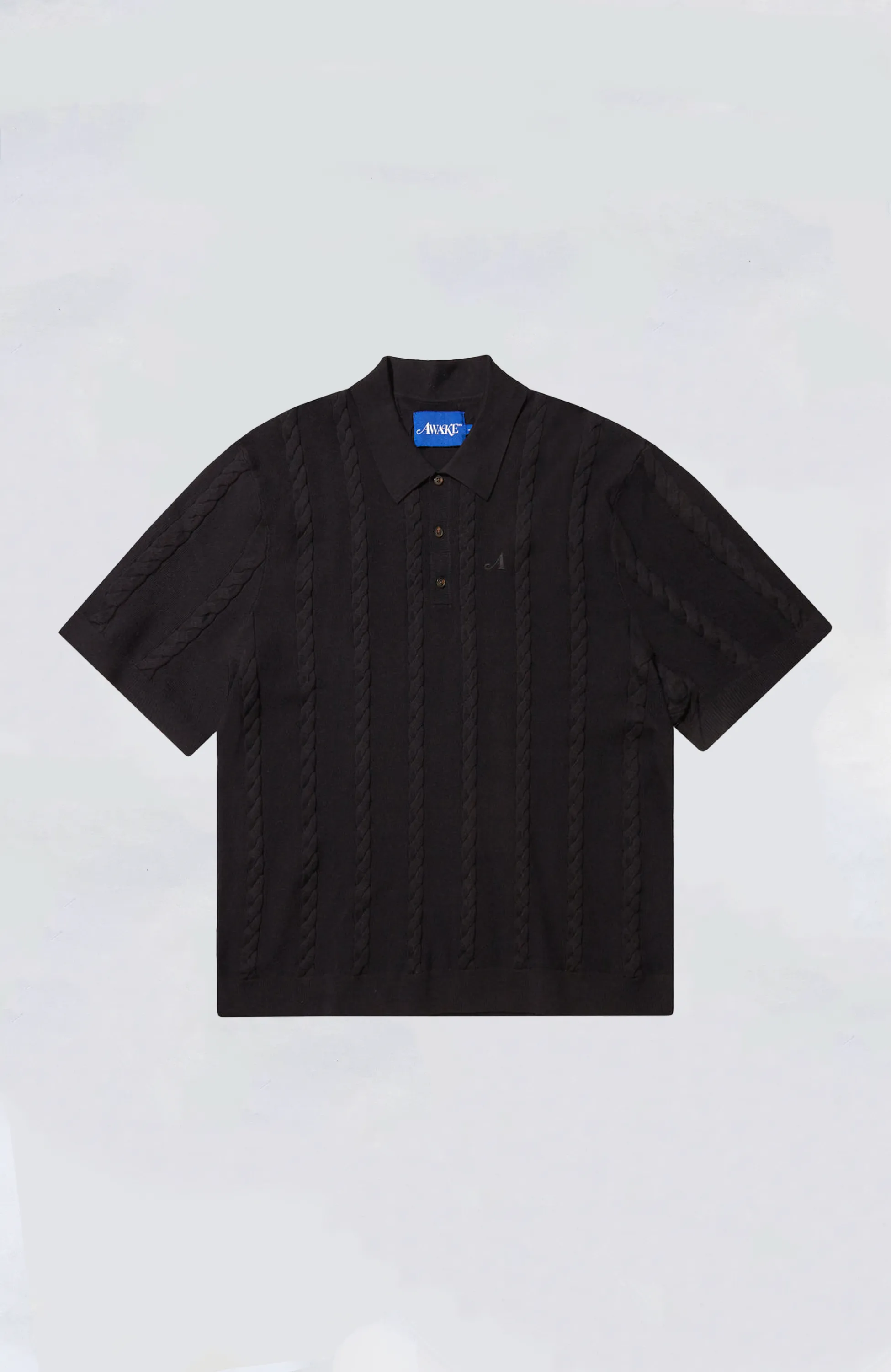 Awake NY - Cable Knit Polo