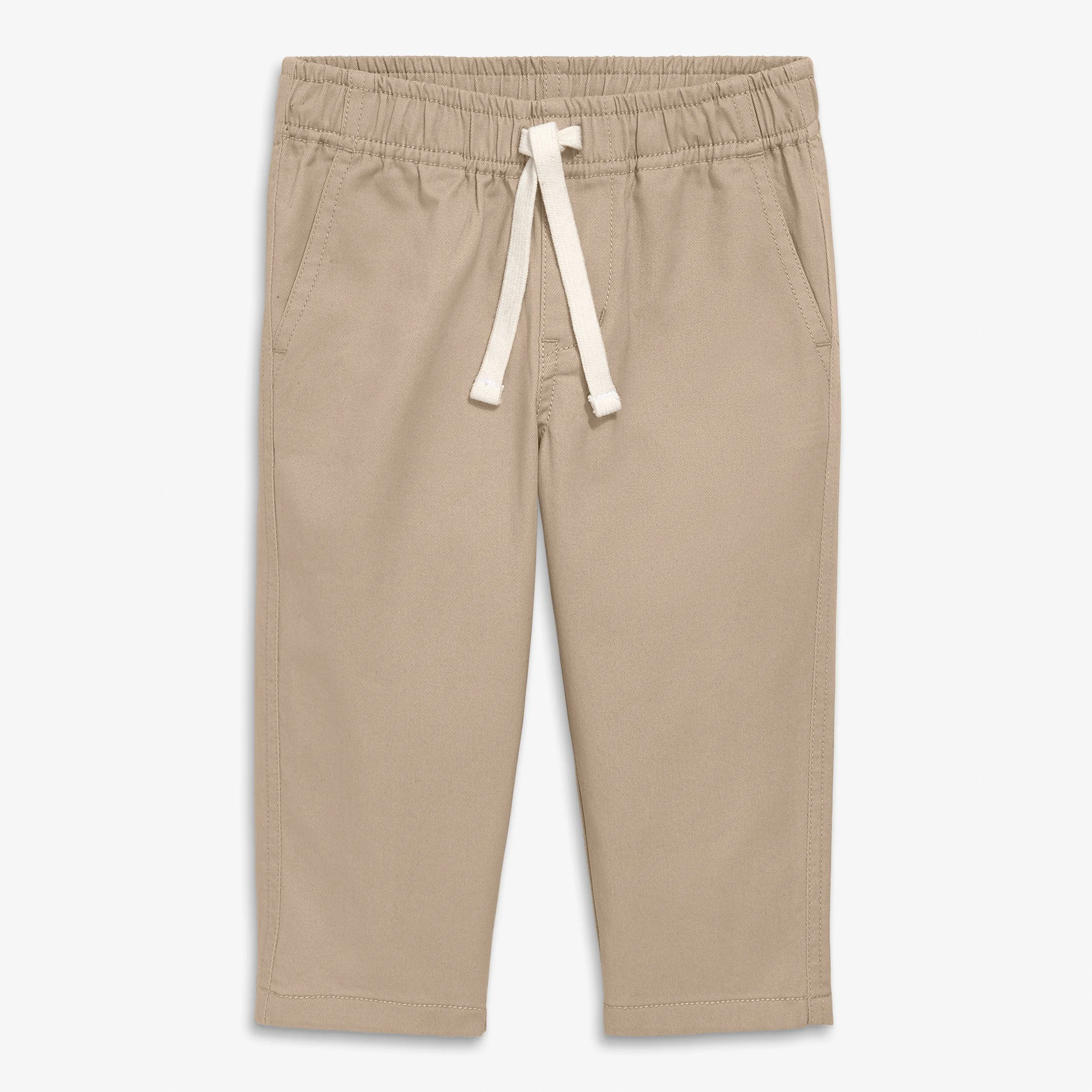 Baby stretch chino drawstring pant