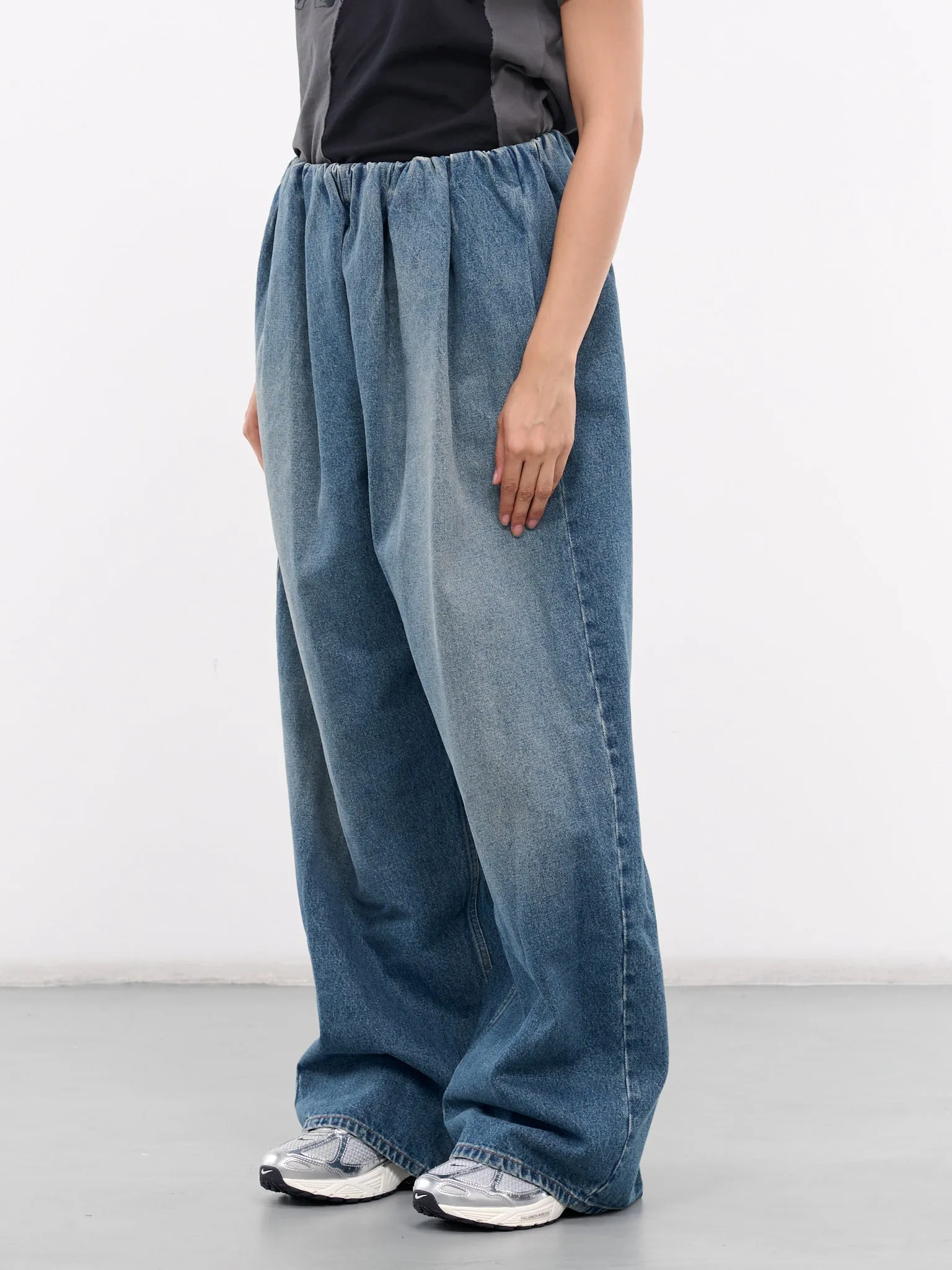 Baggy Denim Trousers (S52KA0514-S30589-980-BLUE)