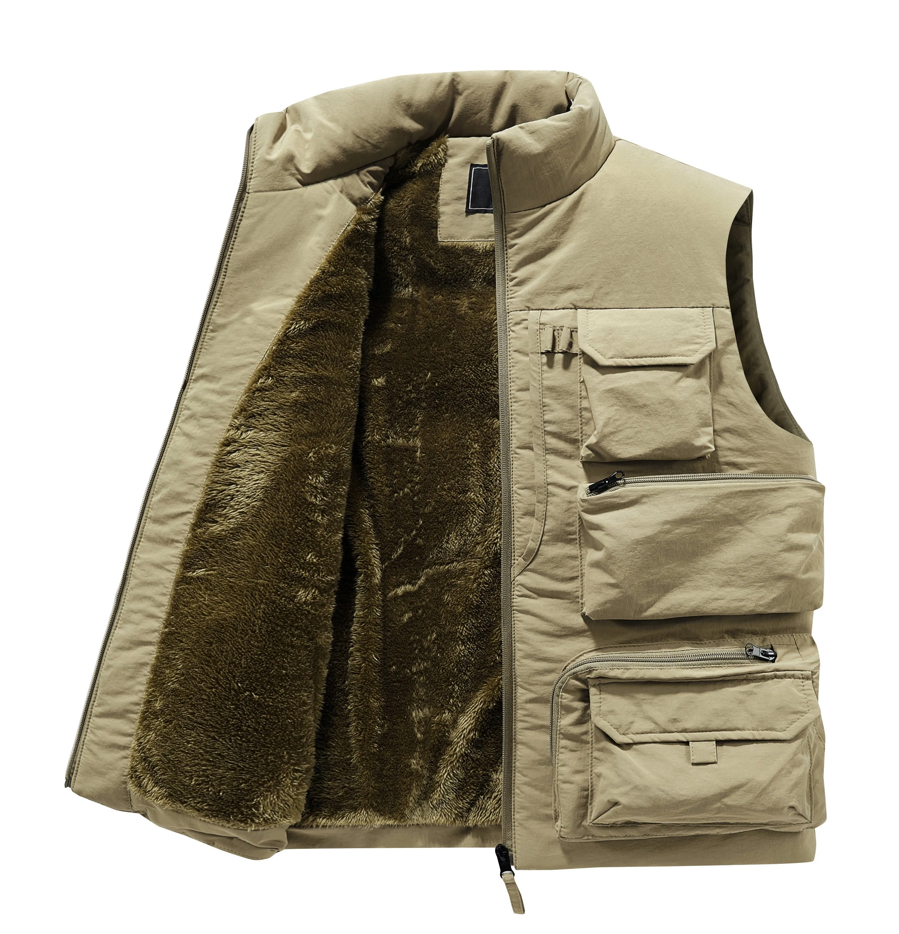 BAGS 2x Triple Pocket Fleece Vest