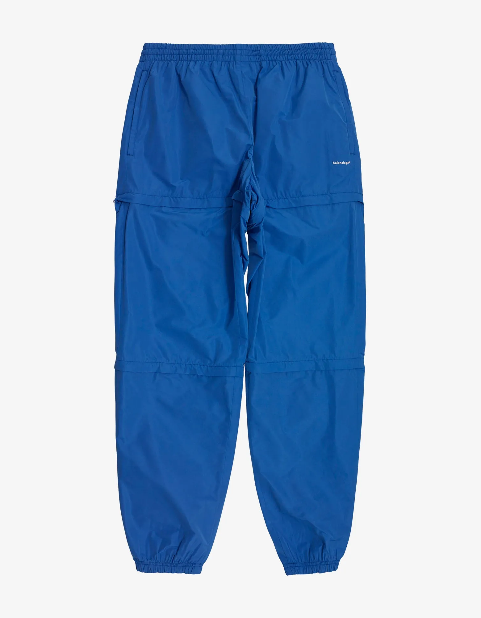 Balenciaga Blue Zipped Track Pants