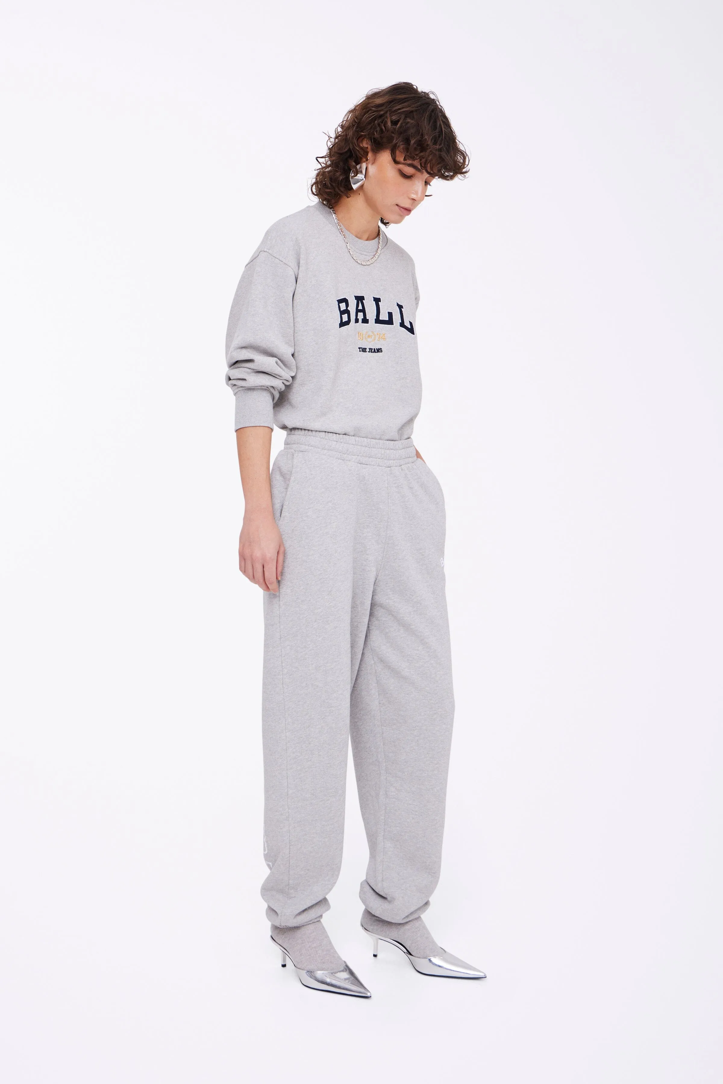 Ball - Bajohnson Sweatpant - 204054 Medium Grey Melange