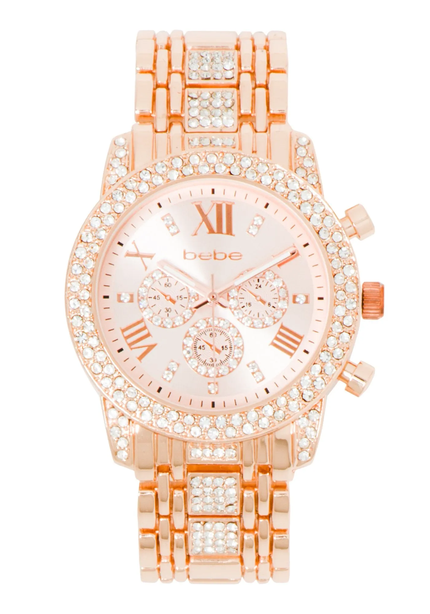 Bebe Rhinestone Watch