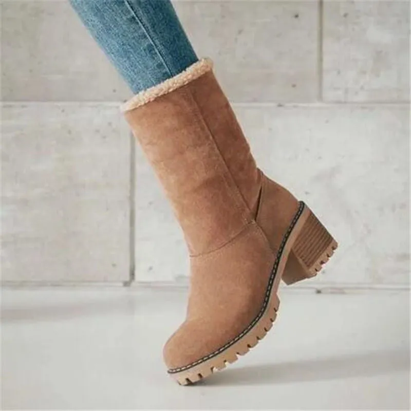 BerriesJam - 2024 Winter Fur Warm Comfortable Snow Ankle Boot