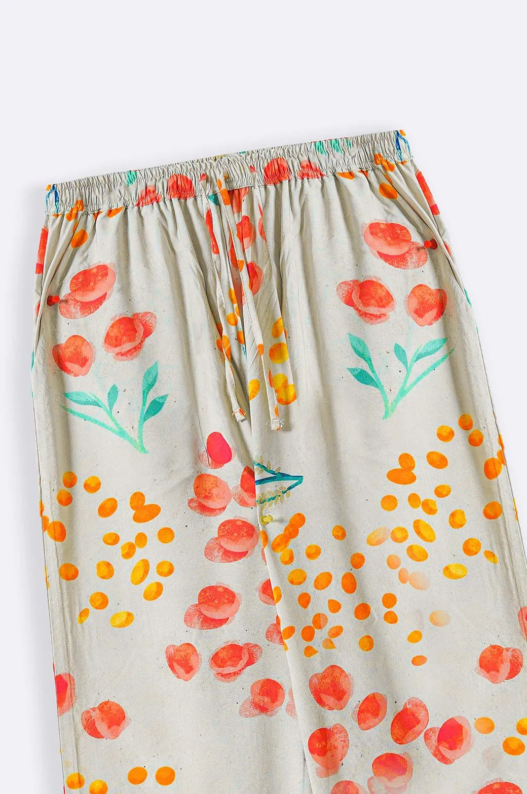 BLOOM PRINTED PANTS