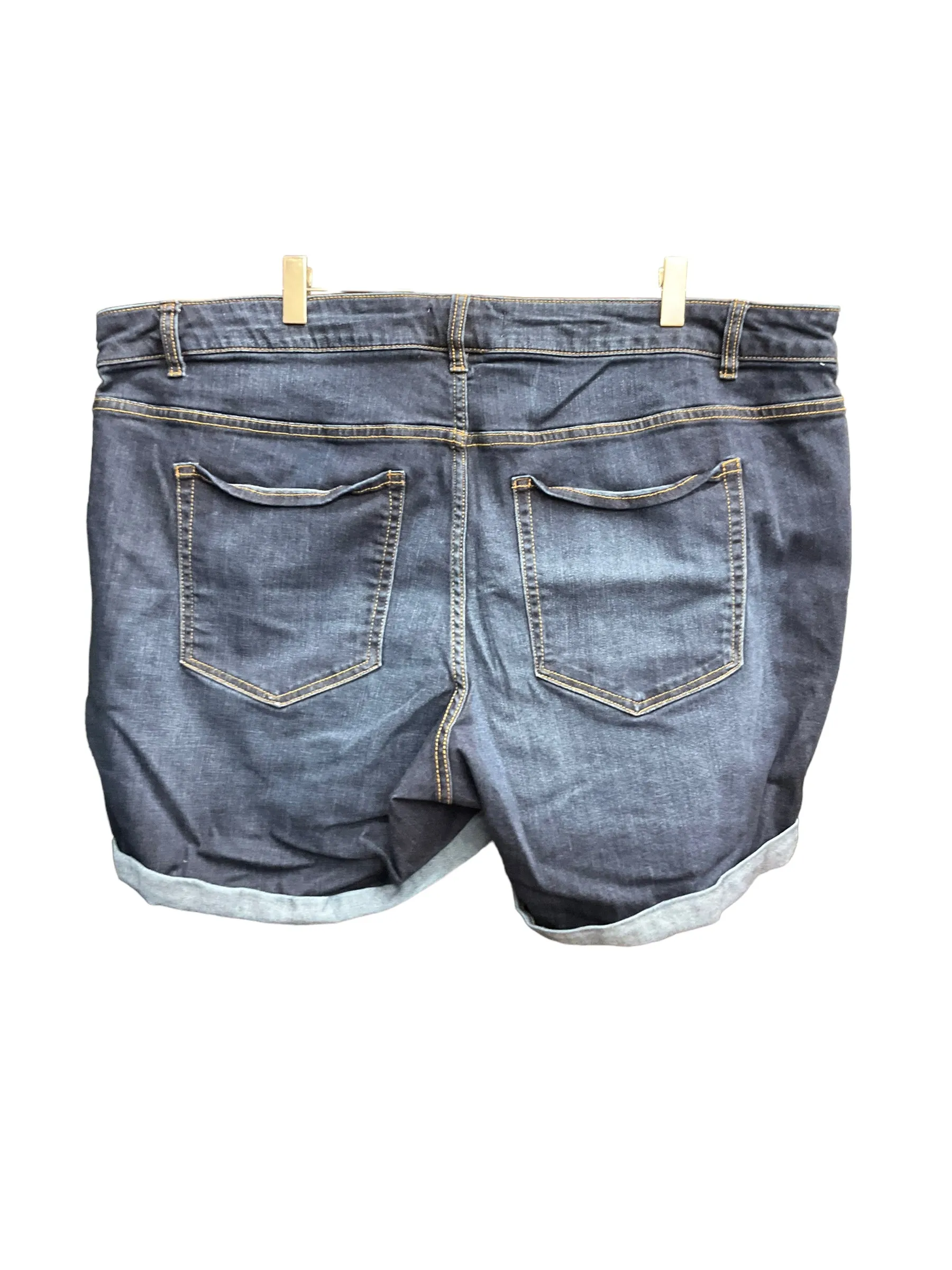 Blue Denim Shorts Lane Bryant, Size 22