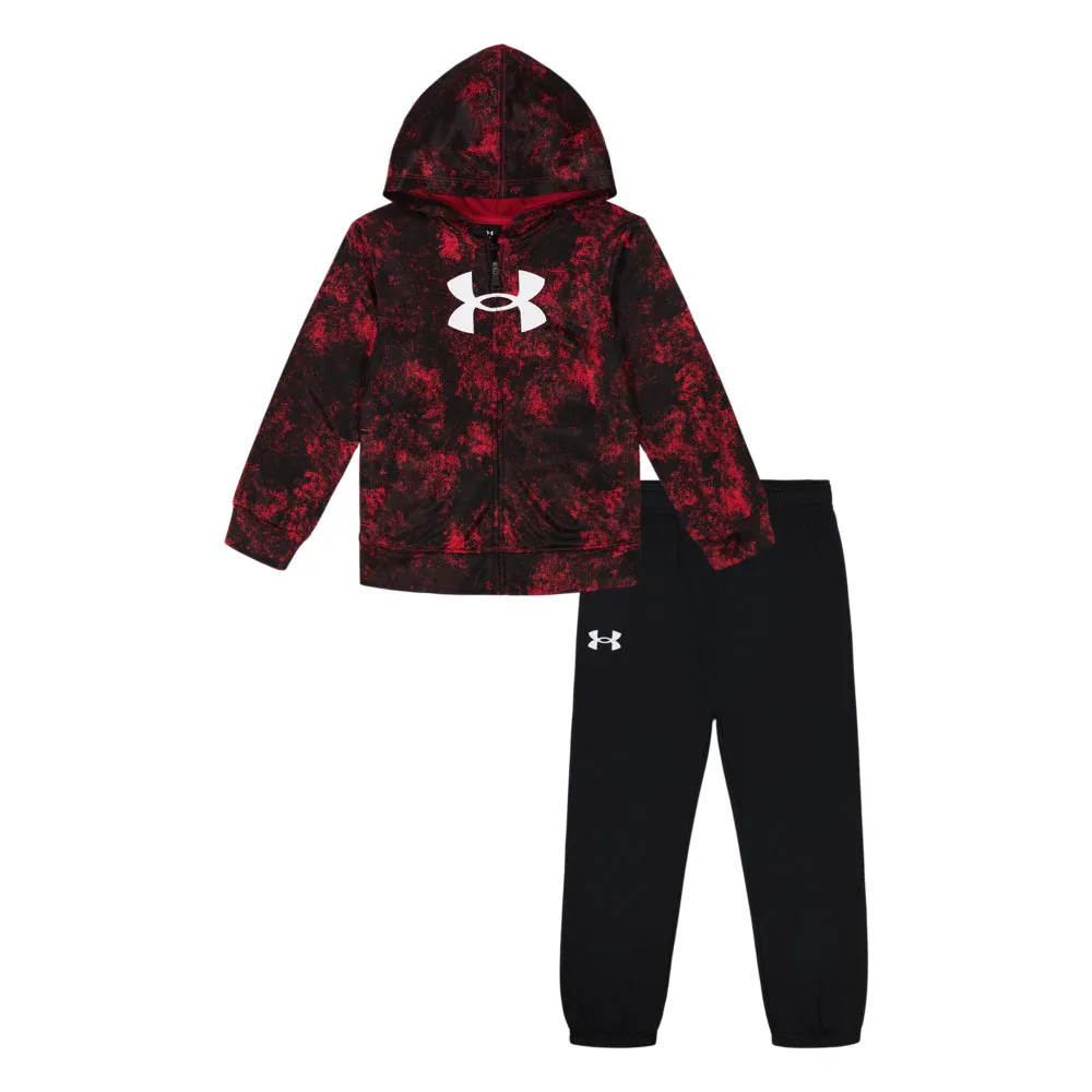 Boys' Under Armour Toddler Printed Fullzip Set