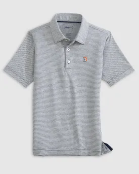 Bucknell Lyndonn Jr. Striped Jersey Performance Polo