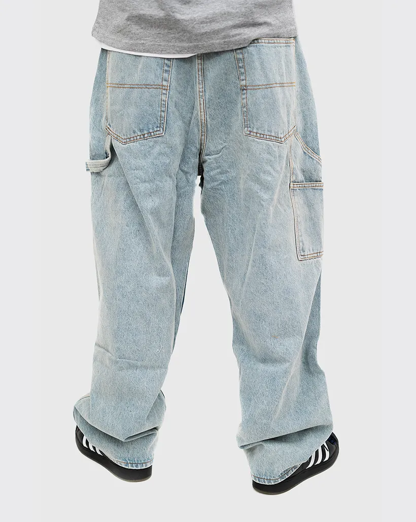 Butter Goods Weathergear Denim Jeans - Faded Light Wash