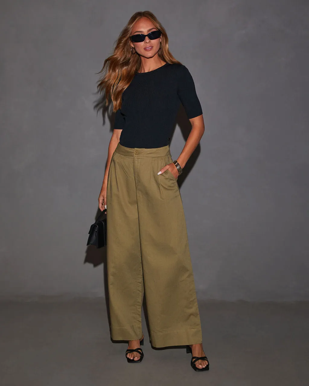 Camie Wide Leg Linen Pants