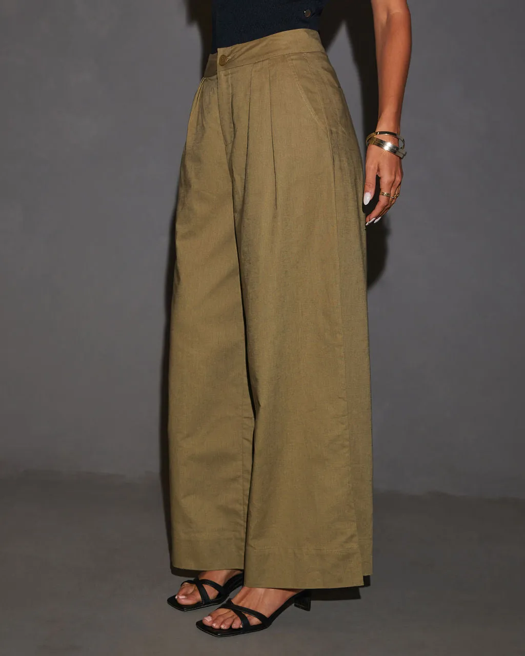 Camie Wide Leg Linen Pants