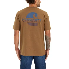 Carhartt Men's Loose Fit Pocket "C" Graphic Short Sleeve T-Shirt