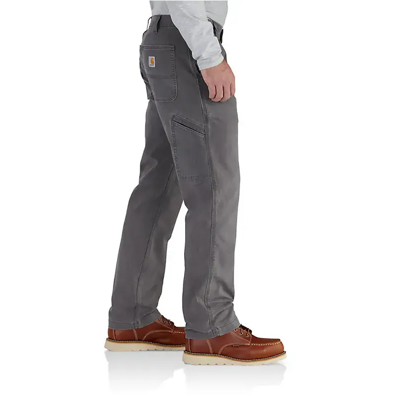 Carhartt - Men's Rugged Flex Relaxed Fit Canvas Work Pant - 102291 Gravel