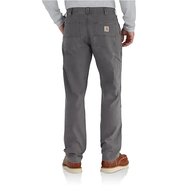 Carhartt - Men's Rugged Flex Relaxed Fit Canvas Work Pant - 102291 Gravel