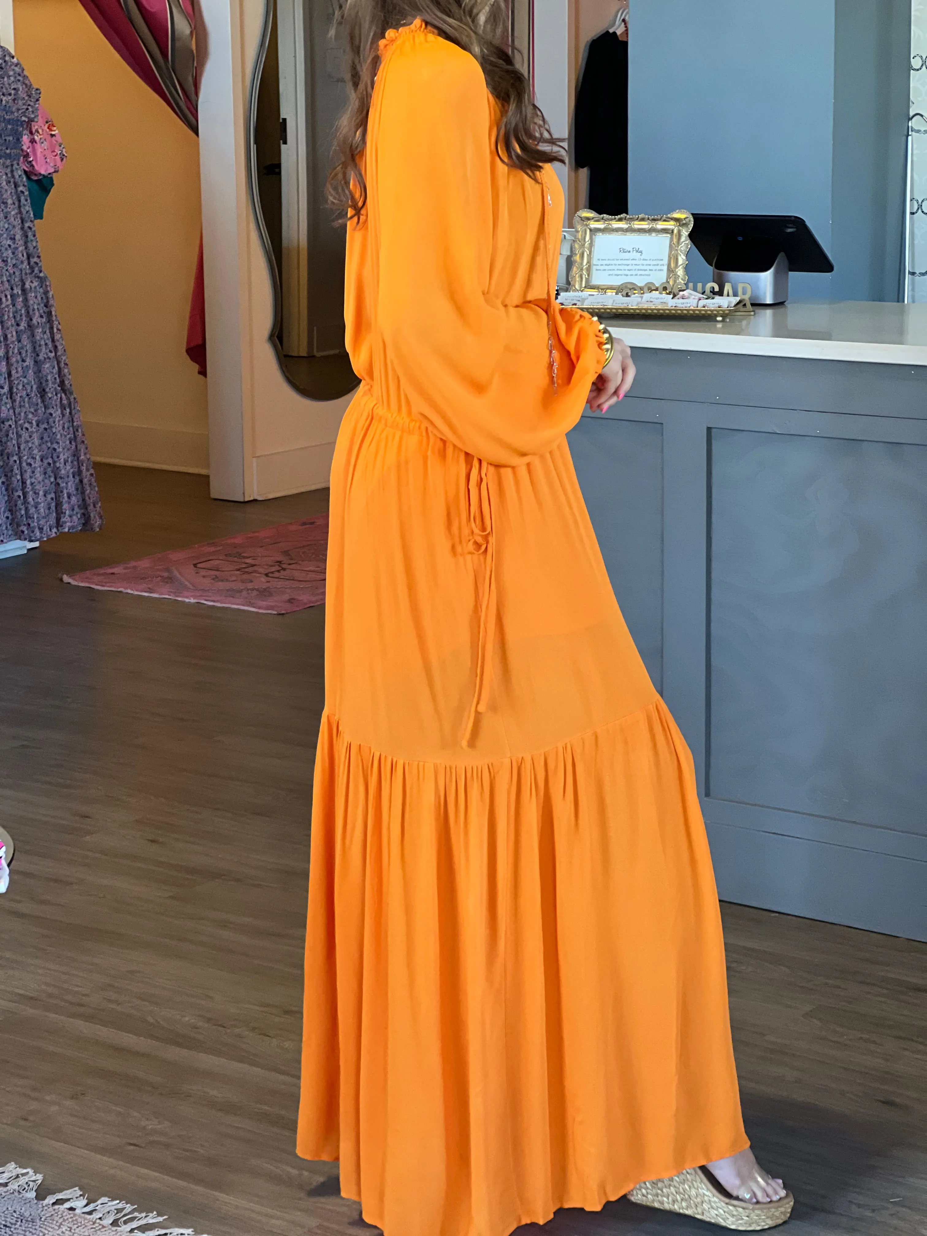 Cinque Terre Maxi Dress - M