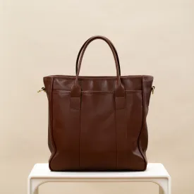 Commuter Tote - Tumbled Leather