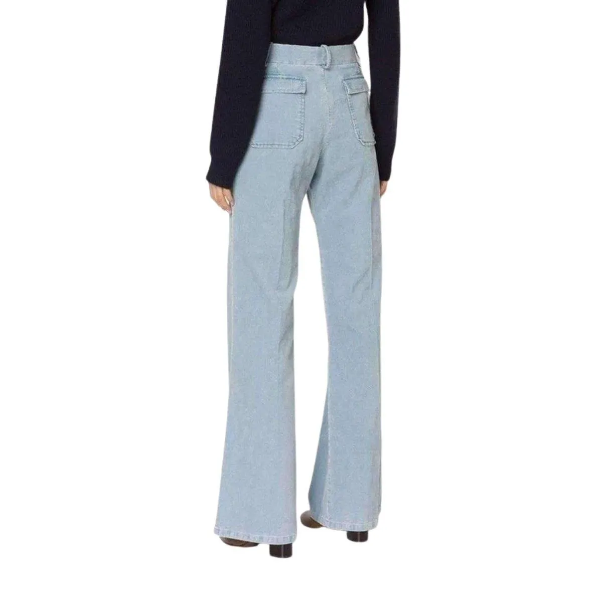 Corduroy Wide Leg Trousers Pants