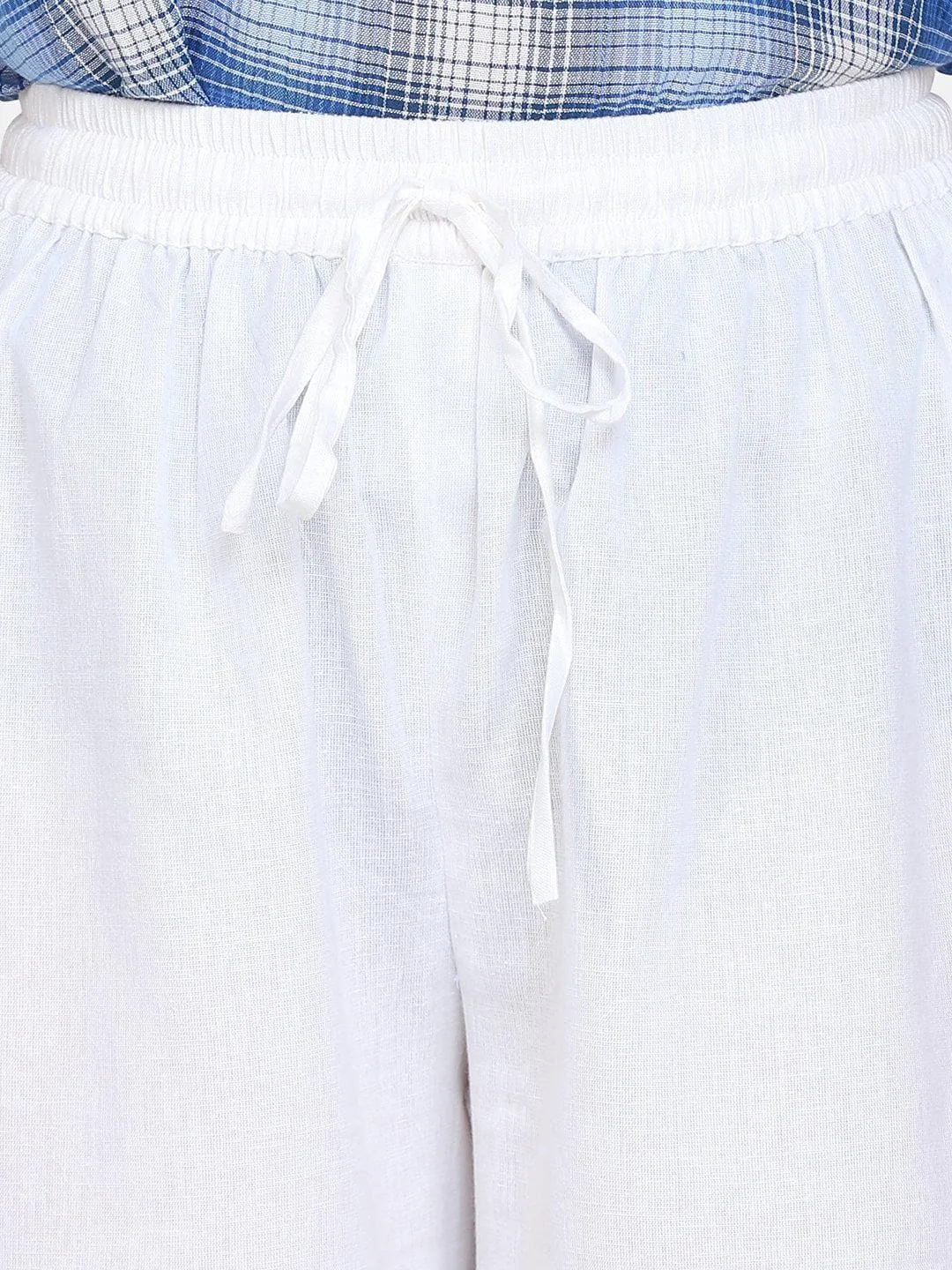 Cotton Culottes - White